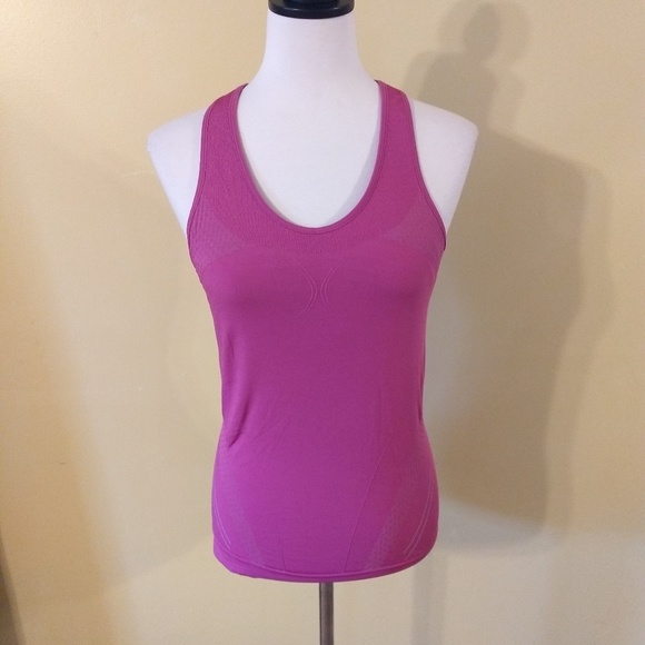 Champion Tops - Fushia athletic sports racer top sz large *B